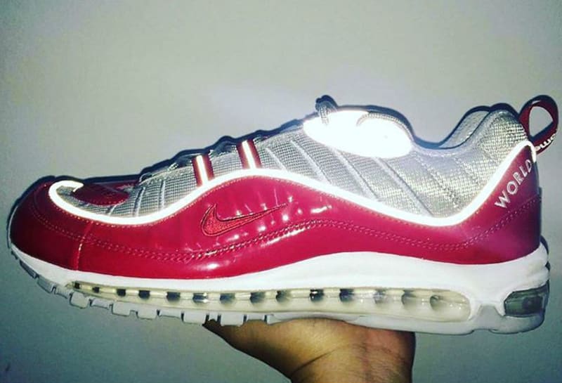nike air max 98 x supreme red nike air max 98 x supreme red