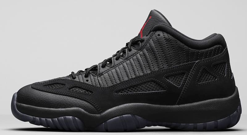 Air Jordan 11 Retro Low IE Black True Red