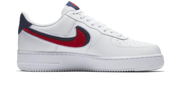 air force 1 low 3d chenille swoosh usa
