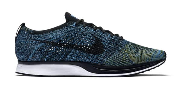 flyknit racer yellow