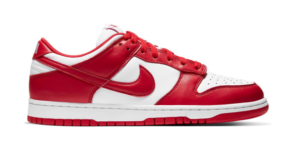 dunk low university red stockx
