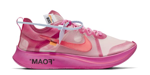 Off-White x Nike Zoom Fly SP Tulip Pink/Racer Pink | Nike 