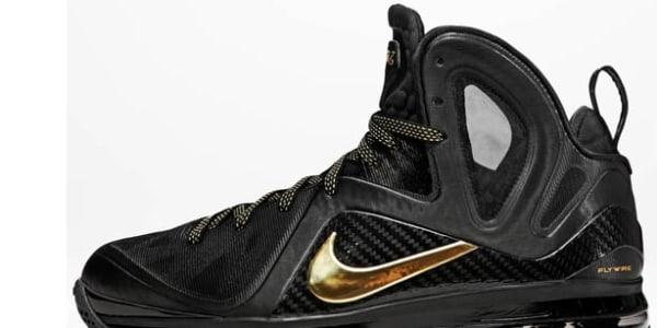 Nike LeBron 9 PS Elite Black/Metallic 