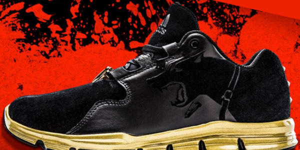 adidas black metallic gold