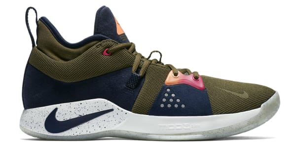 Nike pg 2 kids silver clearance
