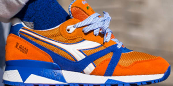 diadora n9000 white green orange