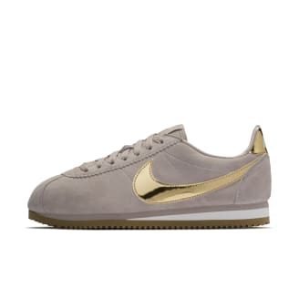 nike cortez taupe gold