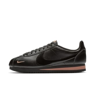 nike cortez leather rose gold