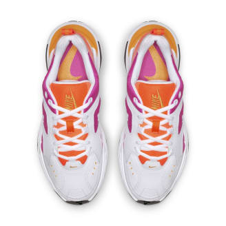 nike tekno pink and orange