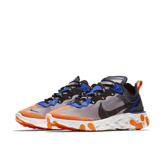 nike react element 87 blue and orange