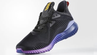 adidas alphabounce black and purple