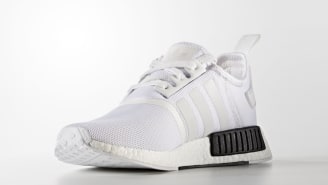 nmd adidas white and black