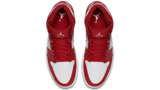 air jordan 1 retro high gym red metallic silver