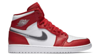 jordan 1 red white silver