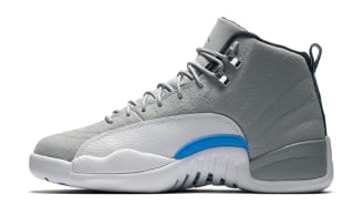 air jordan 12 retro grey university blue