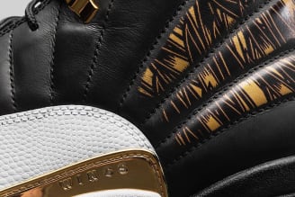 jordan 12 wings black and gold