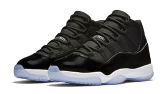 black and white space jam jordans