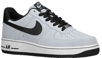 air force 1 gray and black