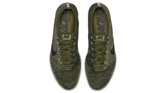 nike flyknit racer rough green