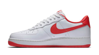 nike red and white air force