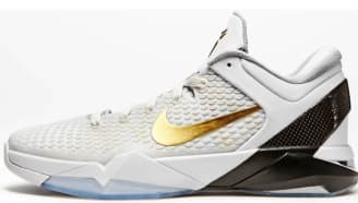 kobe 7 elite black gold