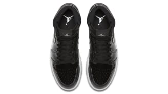 black patent leather jordan 1