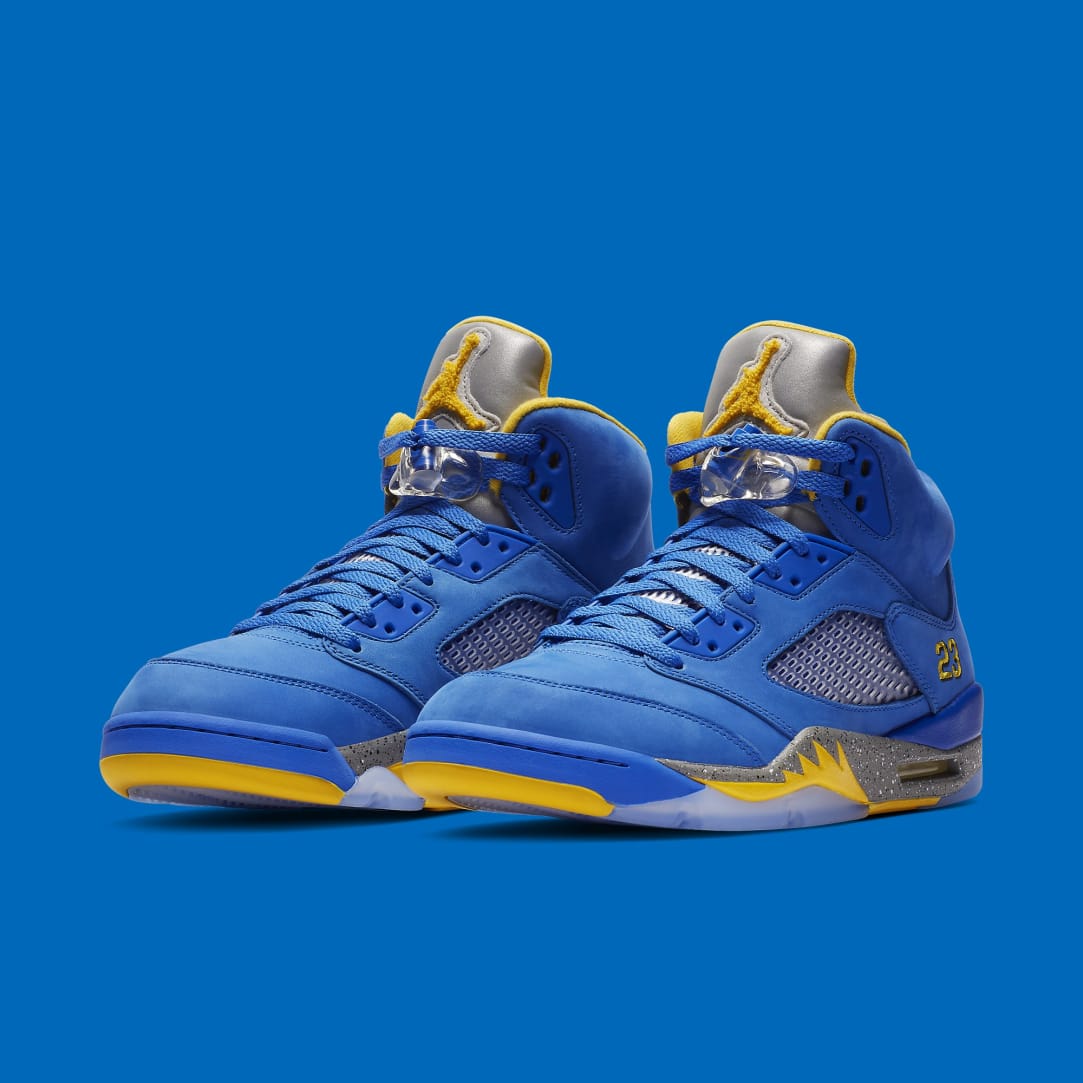 Air Jordan 5 Jsp Laney Varsity Maize Royal Release Release Date For The 2019 Laney Air Jordan 5s Has Been Pushed Back