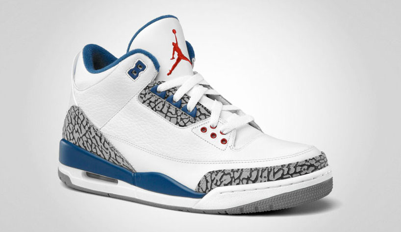 True Blue Jordan 3