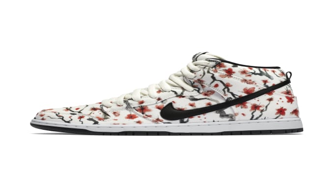 nike dunk cherry blossom