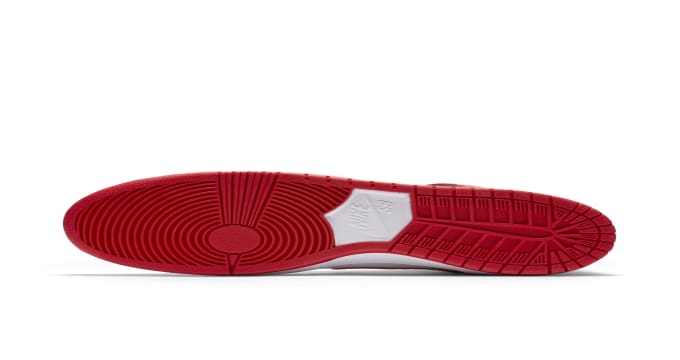 nike sb dunk high future court red