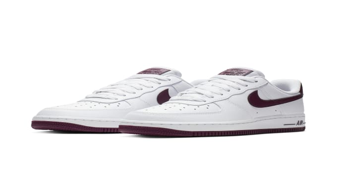 nike air force 1 07 white bordeaux