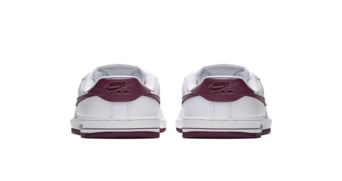 Nike Air Force 1 Low Patent White Bordeaux | Nike | Sole Collector Nike Air Force 1 Low Patent White Bordeaux | Nike | Sole Collector