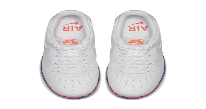 air force 1 multicolor marble