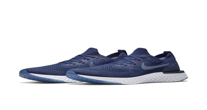 nike epic react flyknit college navy