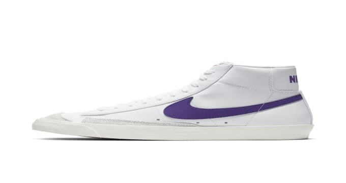 Nike Blazer Mid 77 Vintage White Voltage Purple | Nike | Release 