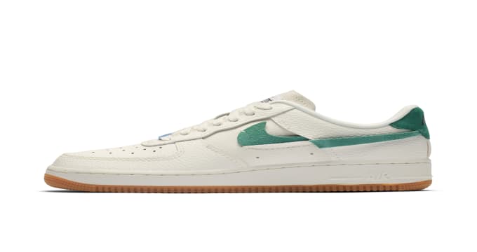 nike air force 1 vandalized sail