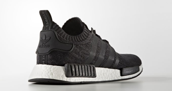 Adidas Nmd R1 Winter Wool Primeknit Core Black Adidas Sole