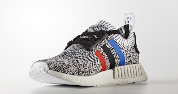 nmd white with black stripes