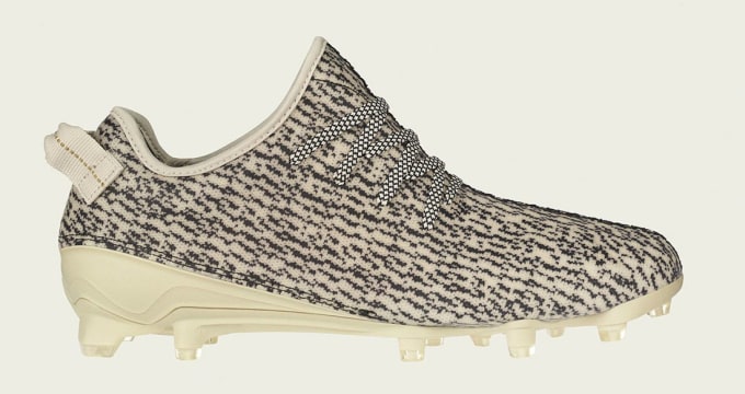 Zebra yeezy cleats clearance