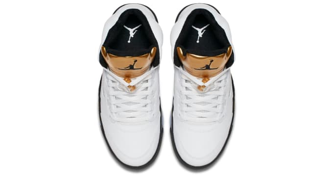retro 5 gold