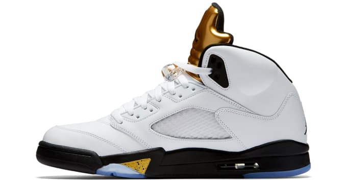 jordan 5 gold olympic