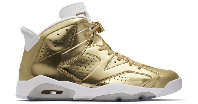 jordan 6 retro pinnacle metallic gold