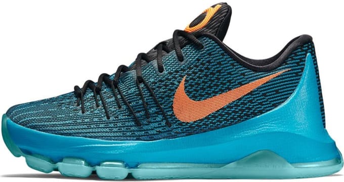 nike kd 8 bleu