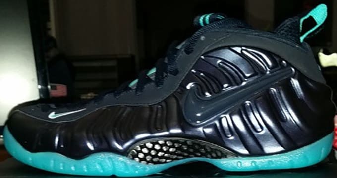 turquoise foamposites