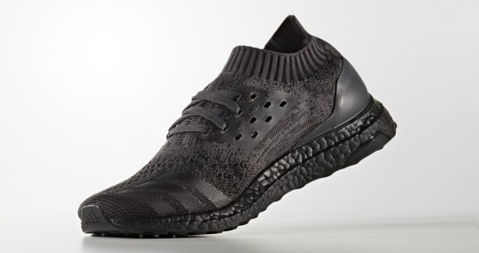 ultra boost uncaged black