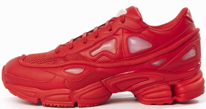 raf simons ozweego red