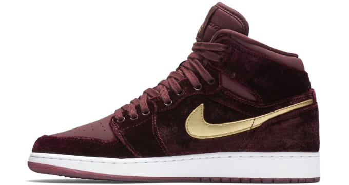 air jordan 1 velvet night maroon