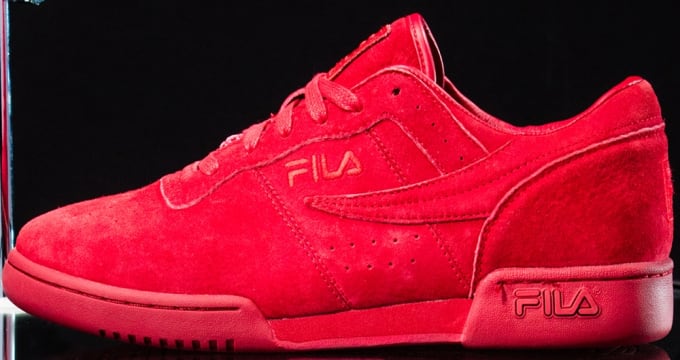 all red filas