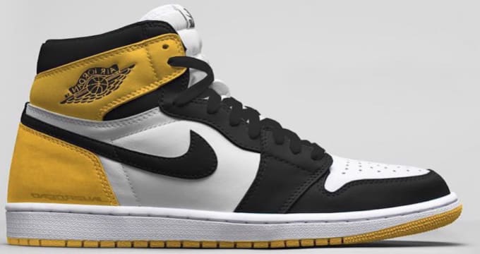 jordan 1 yellow ochre low