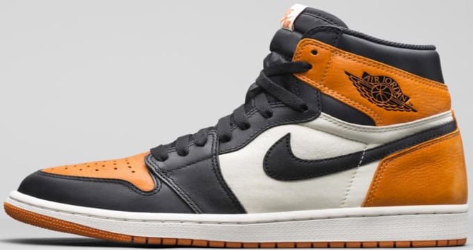 jordan 1 retro high og black orange